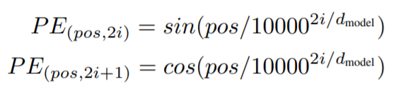 Transformer positionalEncoding